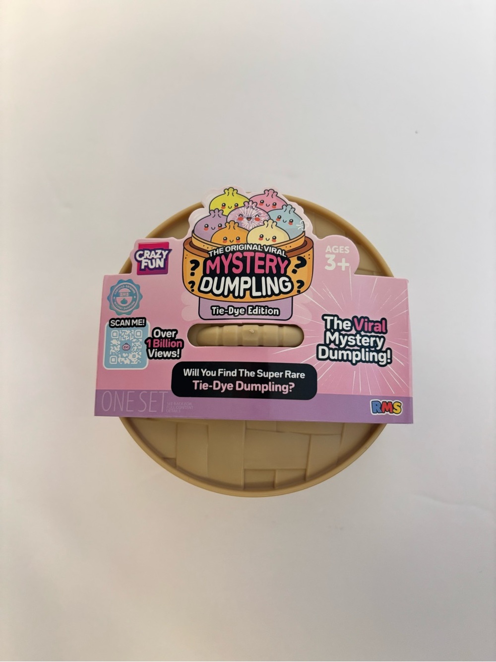 CONFIRMED RARE Tie Dye Dumpling New Series RMS Official Slow Rising Squishy - Picture 5 of 6